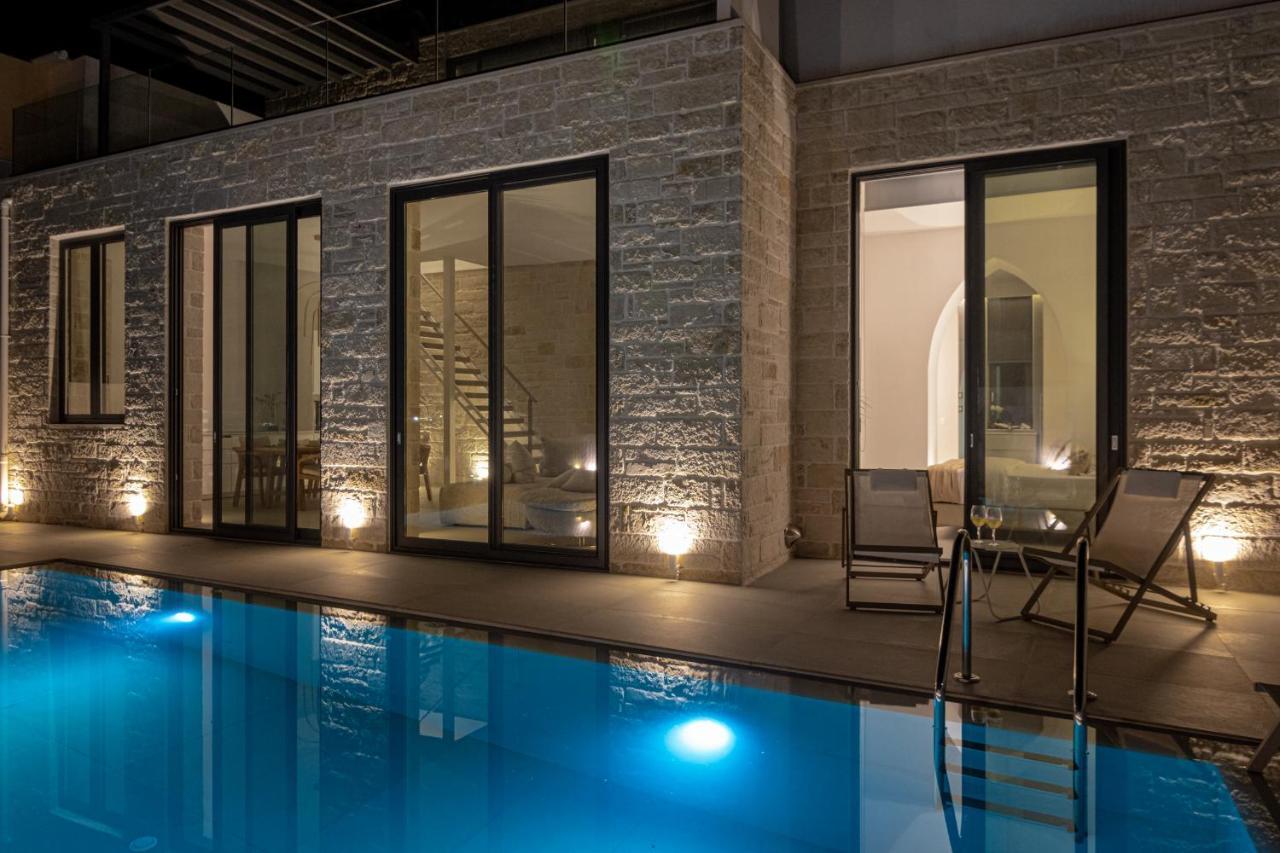 Perla Dream Luxury Villa Chania  ภายนอก รูปภาพ