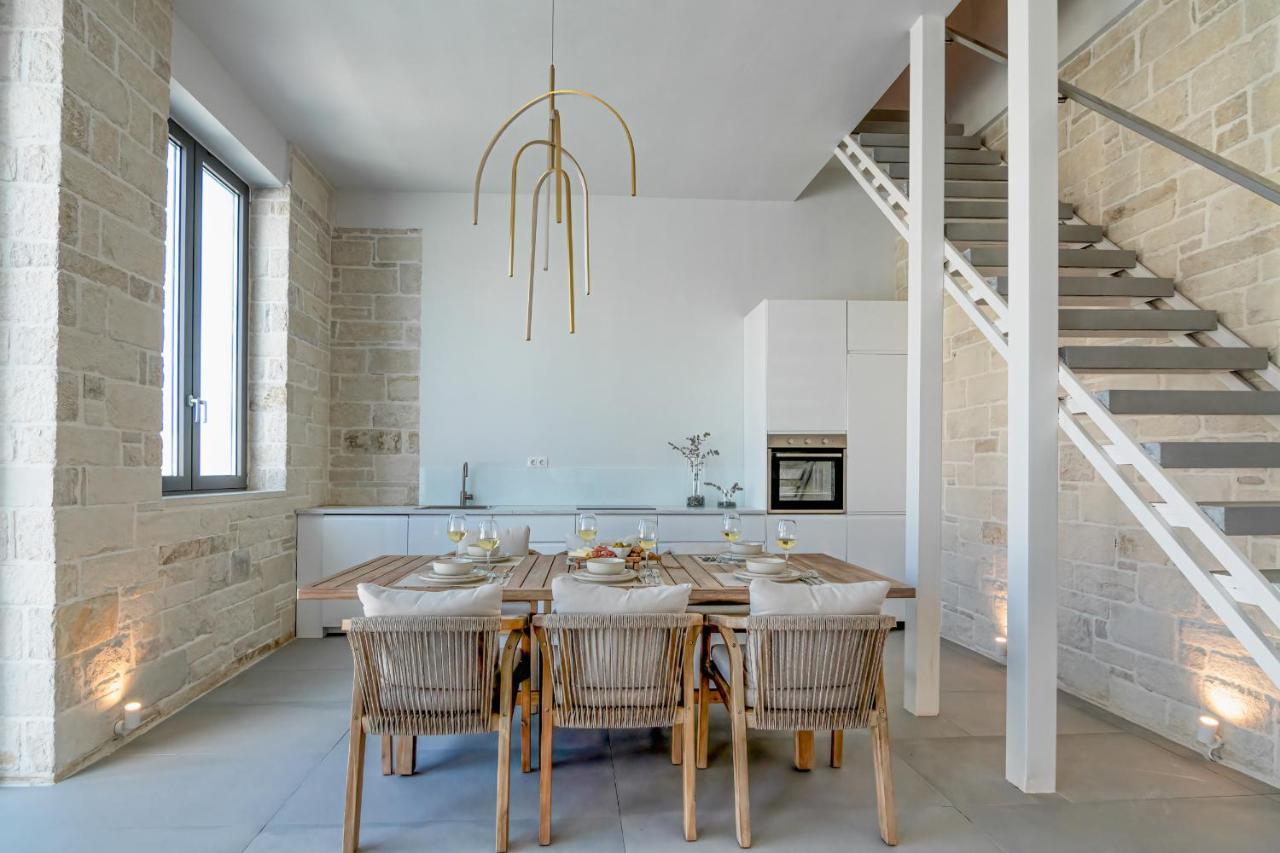 Perla Dream Luxury Villa Chania  ภายนอก รูปภาพ